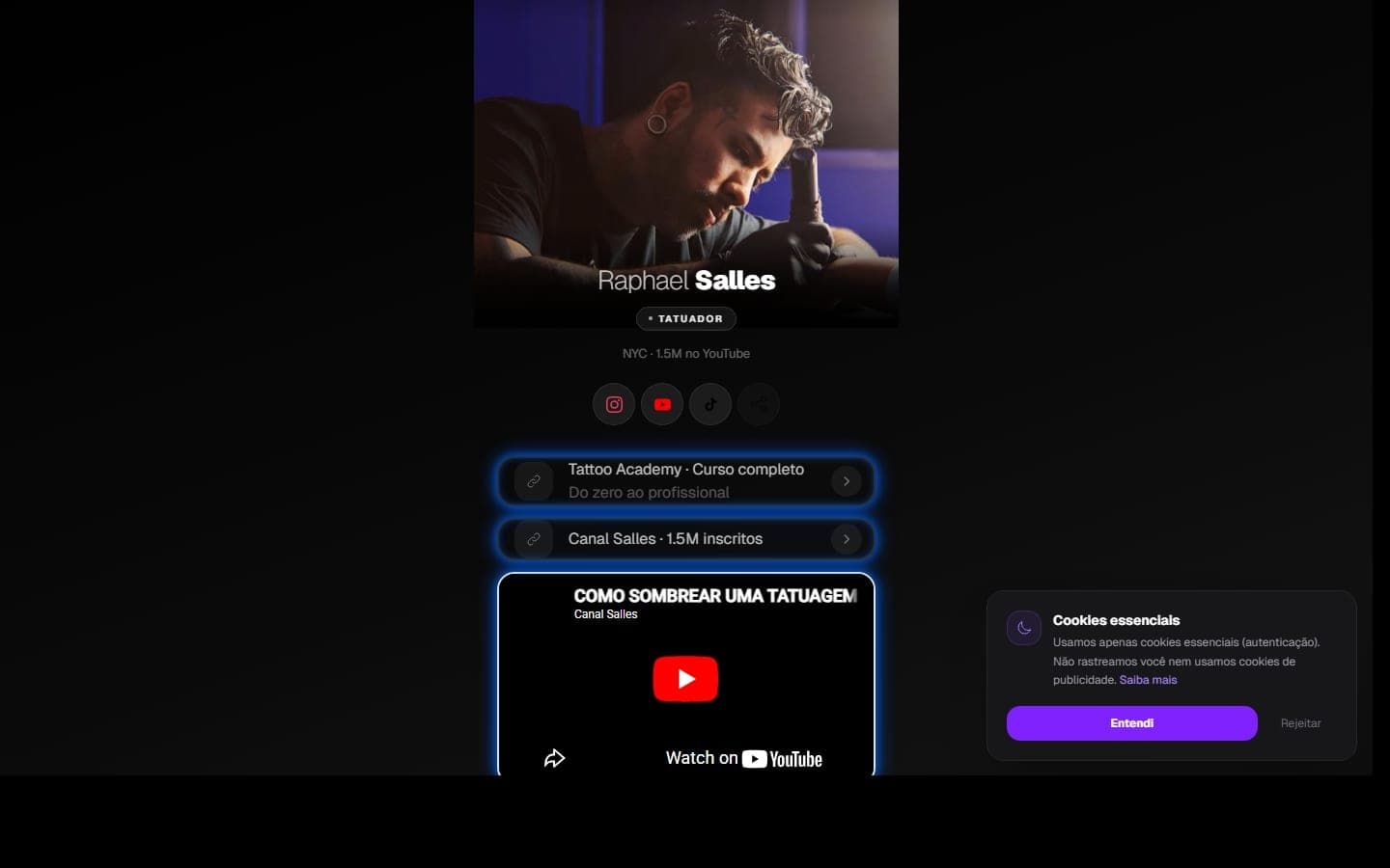 Linkbuk live profile